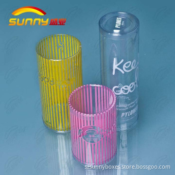 2014 fancy pvc circular box